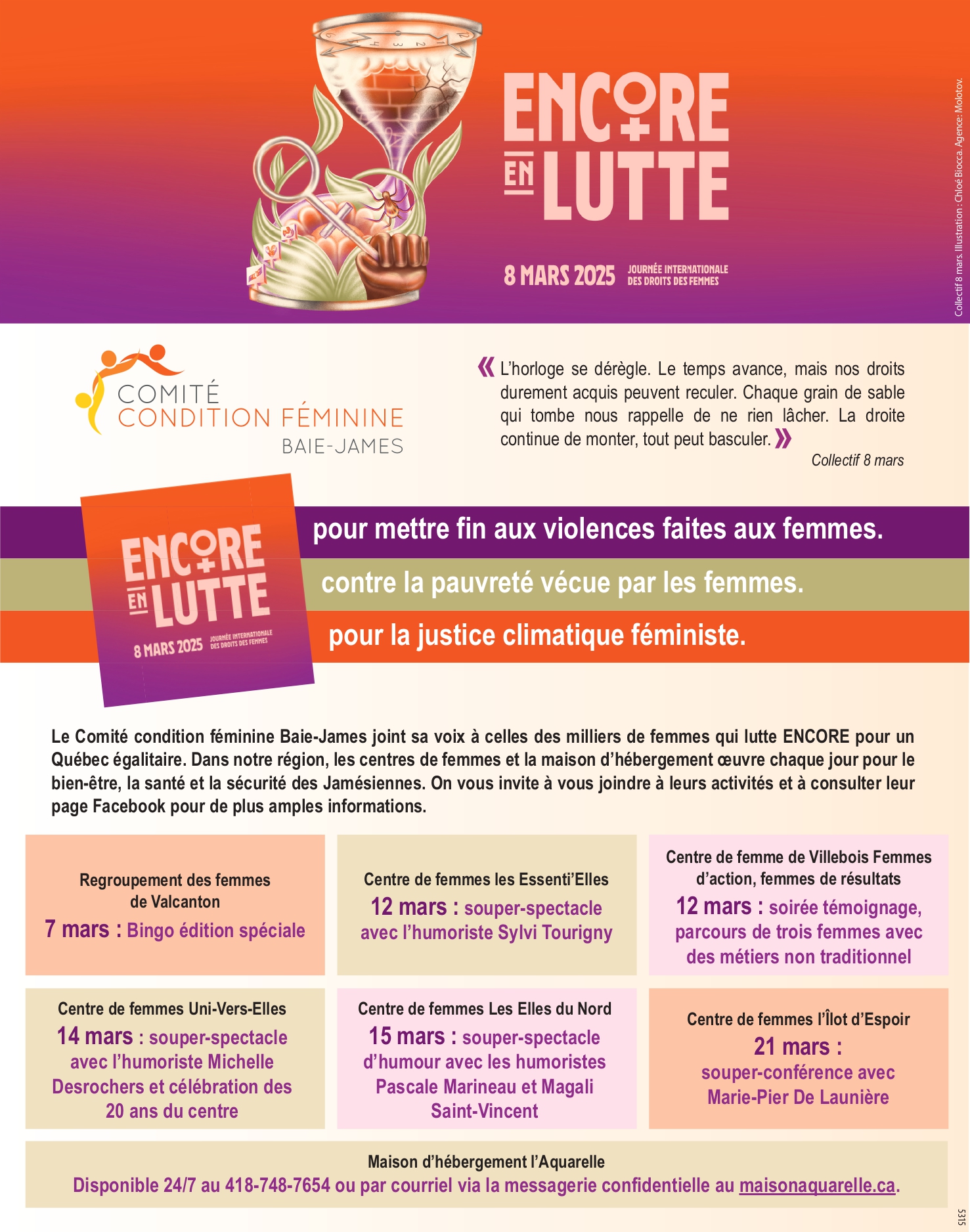 Évènements locaux